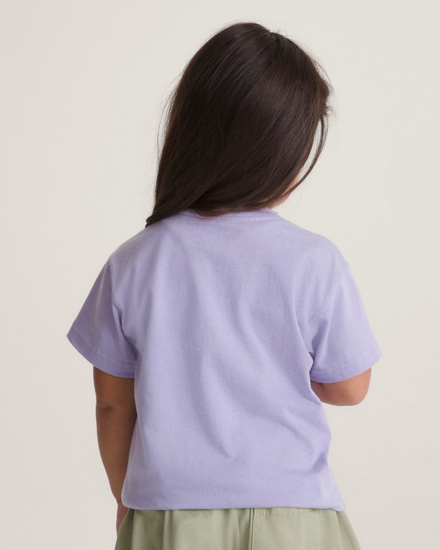 Camiseta Manga Curta Mermaid Soft Orchid Infantil