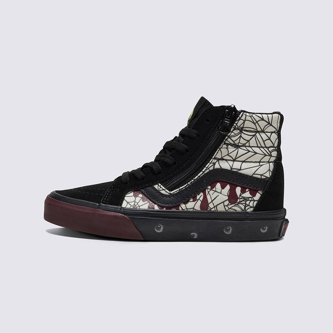 Tênis Sk8-Hi Halloween Glow In The Shadows Black Multi Infantil
