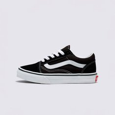 Conhecido como Vans #36, o Old Skool estreou em 1977 com um novo complemento: um desenho aleatório desenhado pelo fundador Paul Van Doren e originalmente referido como a “faixa de jazz”. Hoje, a famosa Sidestripe Vans se tornou uma marca inconfundível. Construído com cabedal de camurça e lona durável em uma variedade de cores clássicas, o Tênis Old Skool Infantil Black True White homenageia essa tradição, tornando o tênis de cano baixo e cadarço um ícone. O modelo na cor preta apresenta biqueiras reforçadas, colarinhos acolchoados de suporte e sola de borracha waffle exclusiva Vans.