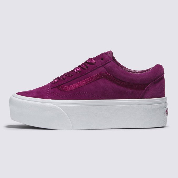 Tênis Old Skool Stackform Mono Embroidery Dark Purple