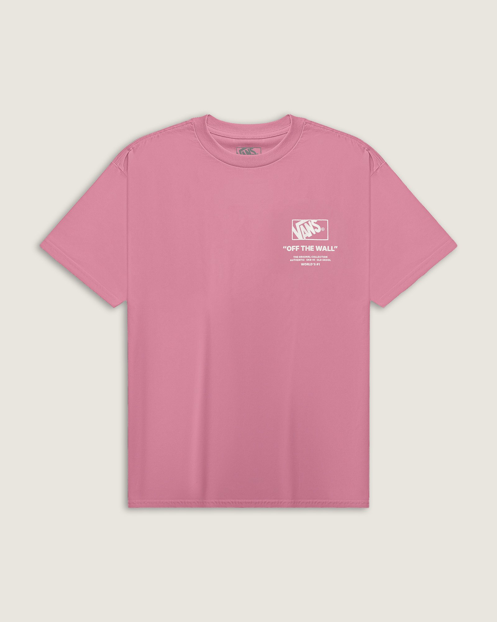 Camiseta Manga Curta Stacked Hi Pink Fizz | Vans