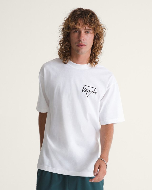 Camiseta Manga Curta Plam Drive White