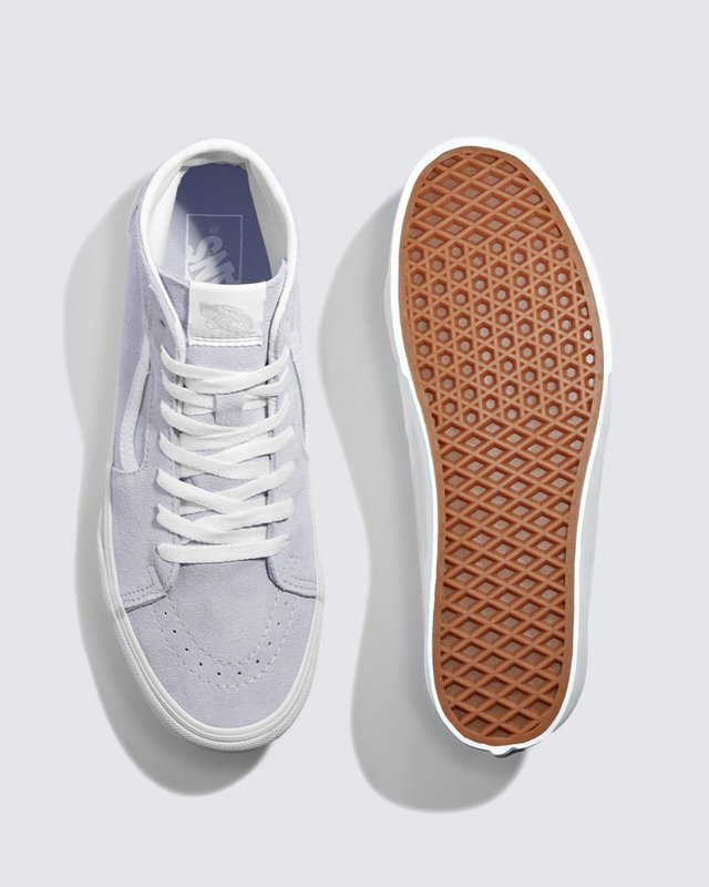 Tênis Sk8-Hi Tapered Stackform Butter Leather Essential Halogen Blue