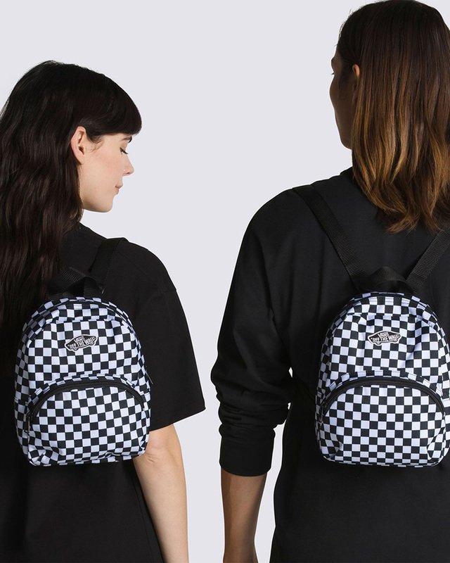 Mochila Got This Mini Black-White Checkerboard