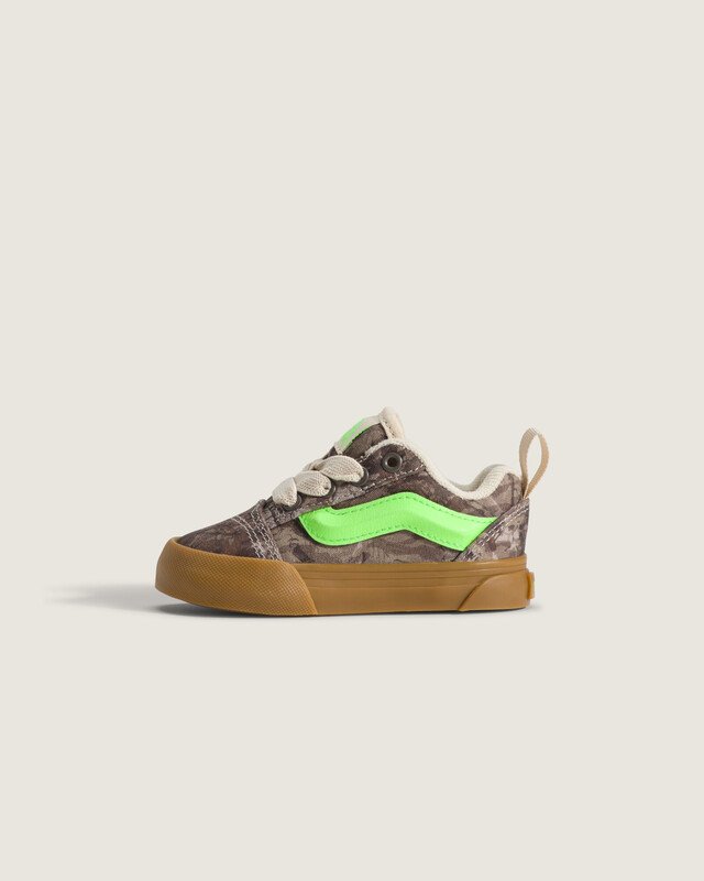 Tênis Knu Skool Camo Green Gecko Infantil