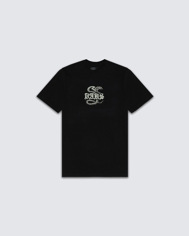 Camiseta Bone Yard Ss Black Infantil