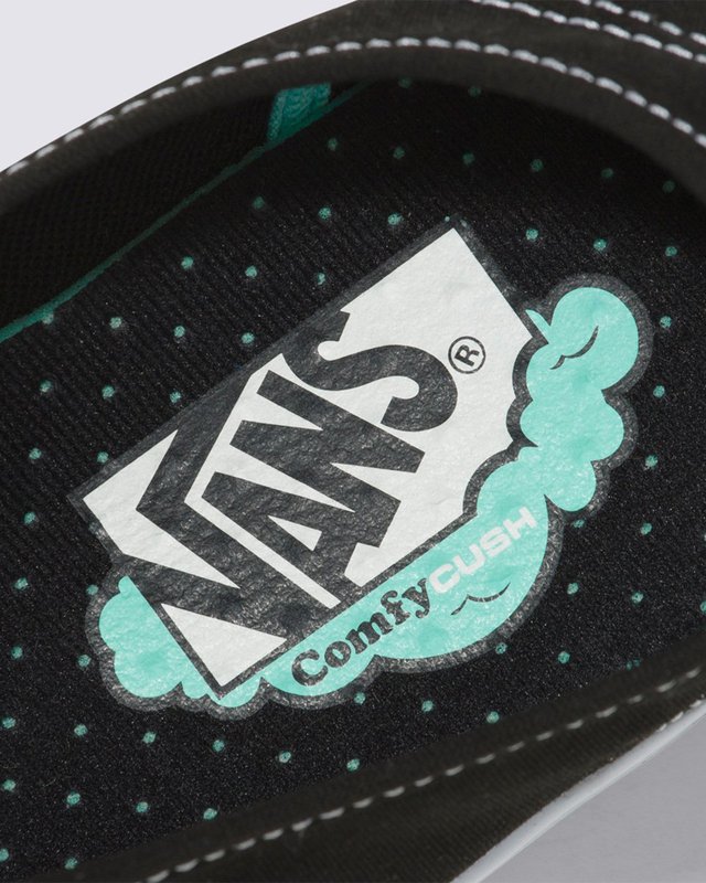 Tênis Authentic Comfycush Black True White