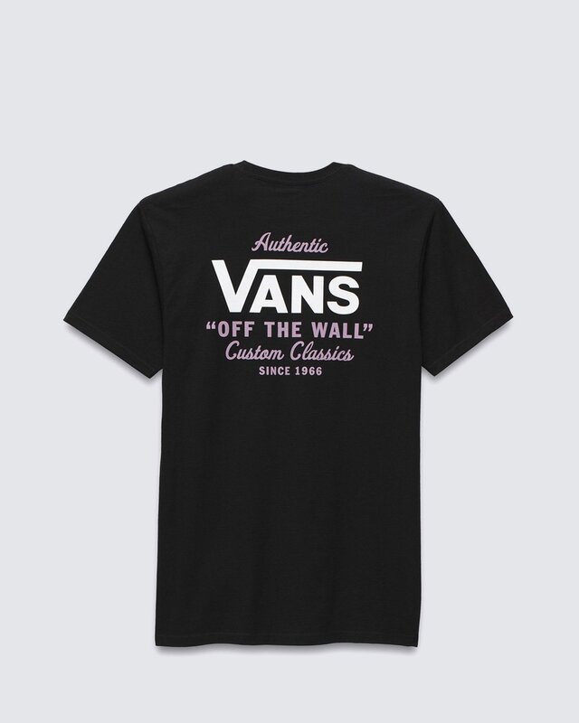 Camiseta Holder St Classic SS Black Lavender Mist