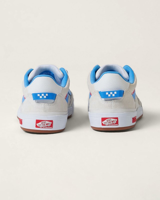 Tênis Wayvee Skate Blanc De Azure Blue