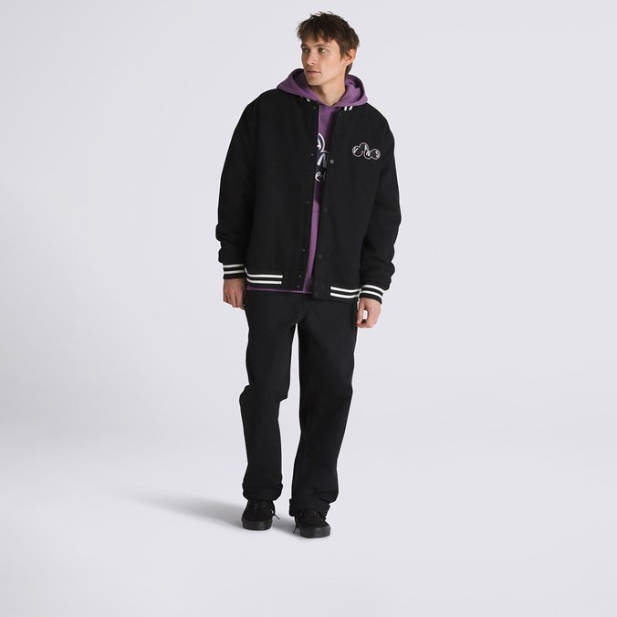Jaqueta Scuttle Baseball Black