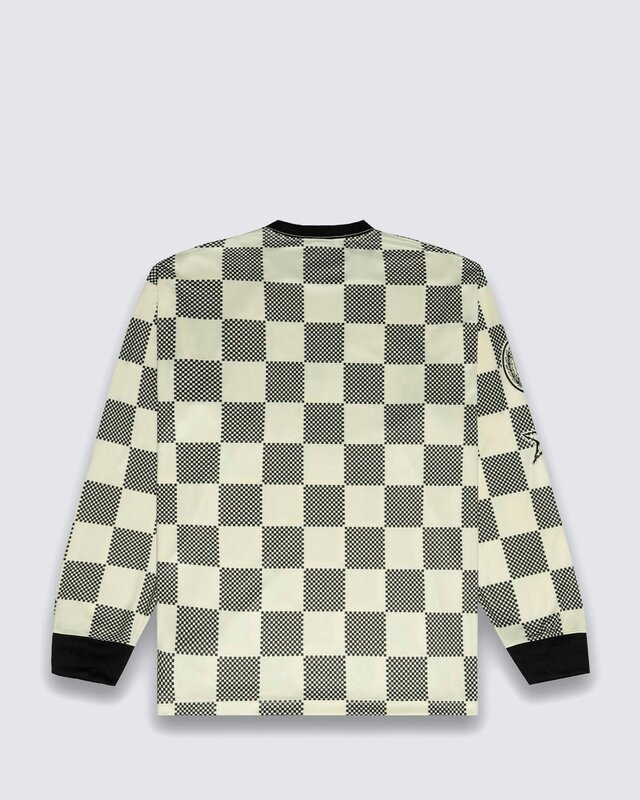 Camiseta Metal Arch Soccer Knit Ls Upland Lemon Icing