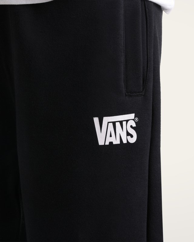 Calça Stretch Logo Fleece Pant Ii Black White