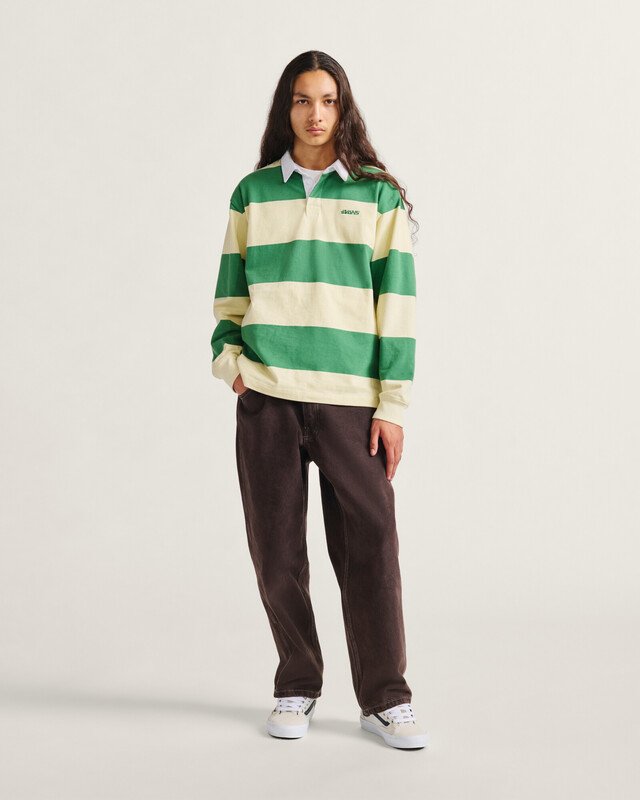 Camiseta Ward Stripe Rugby Knit LS Fairway