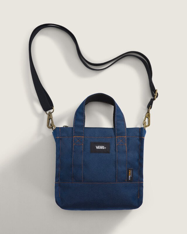Bolsa Lil Pergs Tote Stone Wash Blue