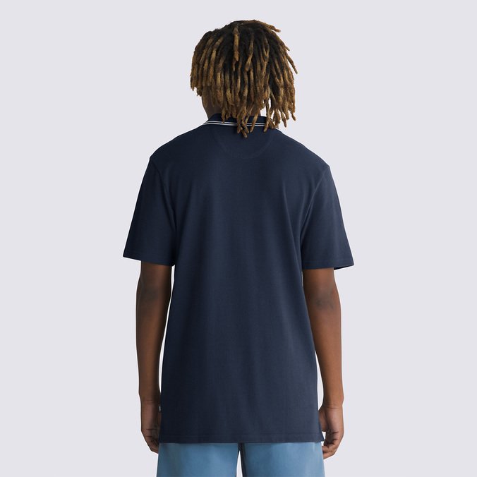 Camiseta Halecrest SS Polo Dress Blues