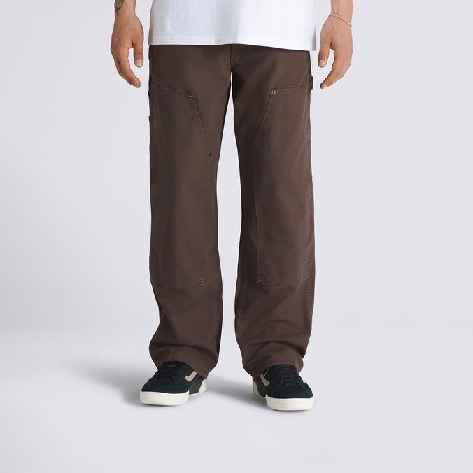 Calça Skate Drill Chore Ave Loose Carp Chocolate Brown
