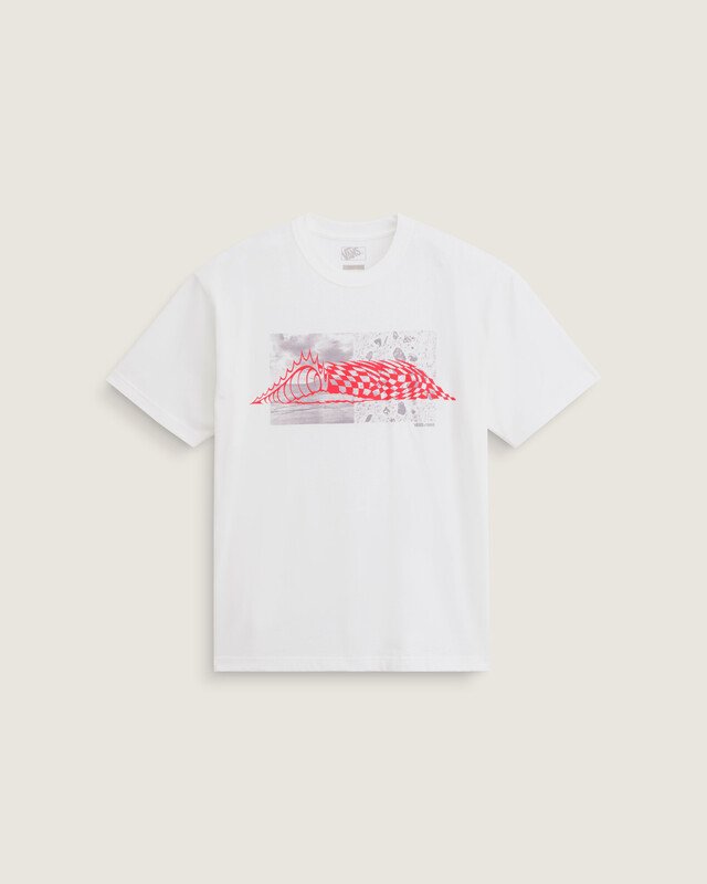 Camisa Manga Curta Wave Check White
