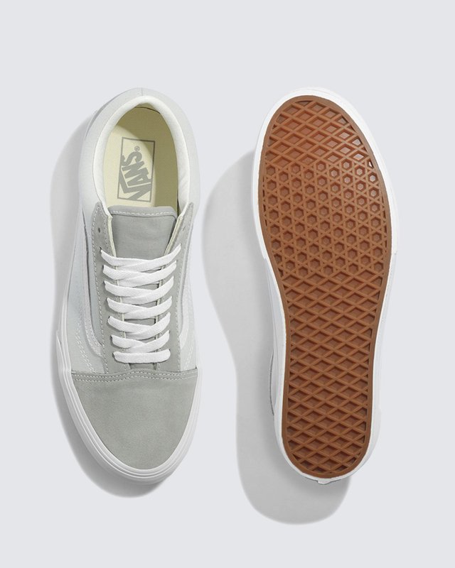 Tênis Old Skool Canvas Suede Block Gray