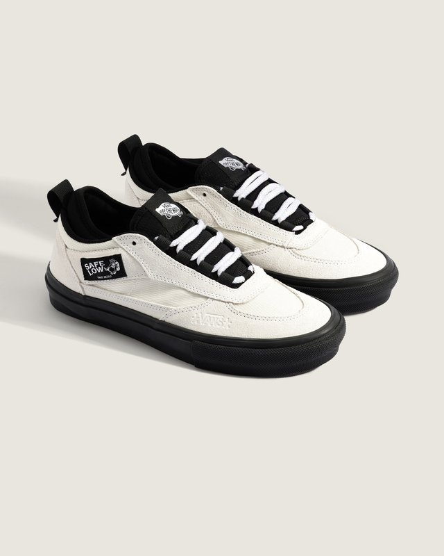 靴 VANS Skate Safe Low 26.5 Atiba half cab Tênis Pro Skate Safe Low Atiba Premium White Black | Vans
