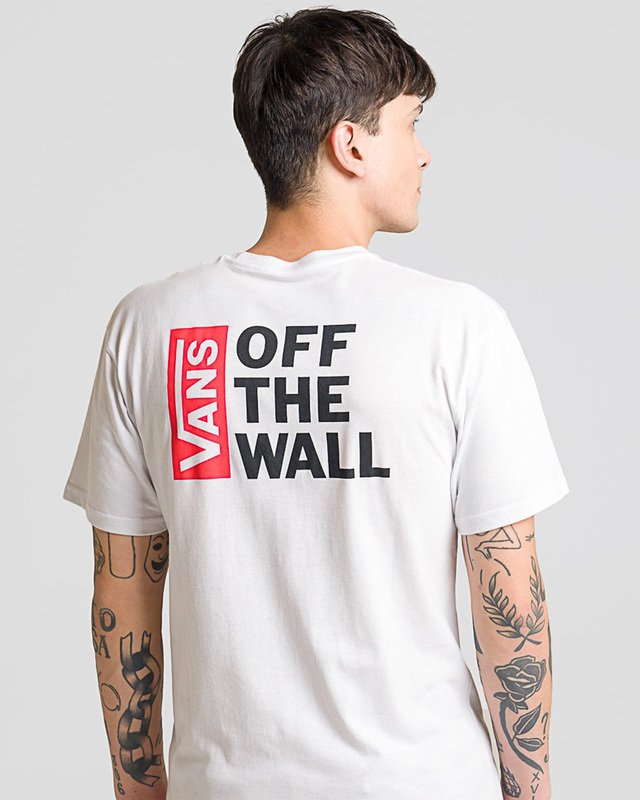 Camiseta Vans Off The Wall White