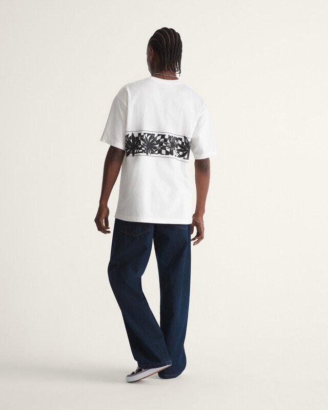 Calça Check 5 Loose Denim Dark Rinse