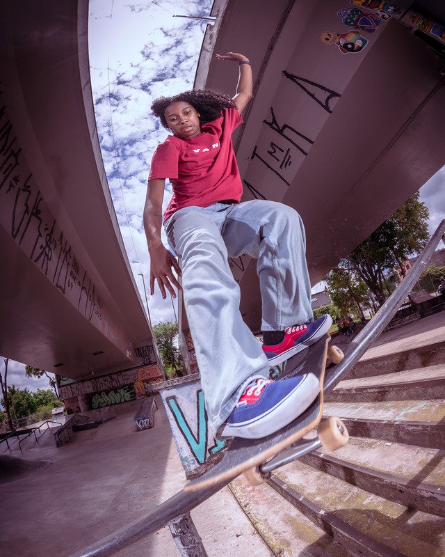 Tênis Skate Era Blue Red | Vans