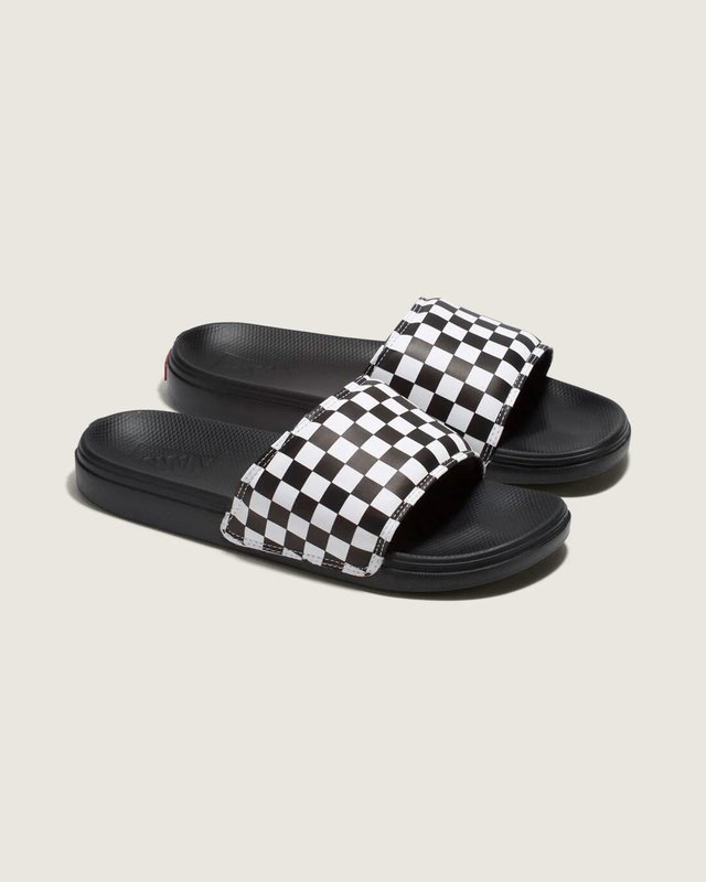 Chinelo Slide-On True White Black