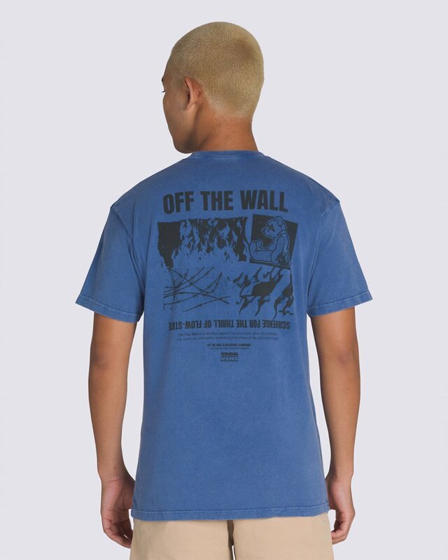 Camiseta Flow State Ss True Blue