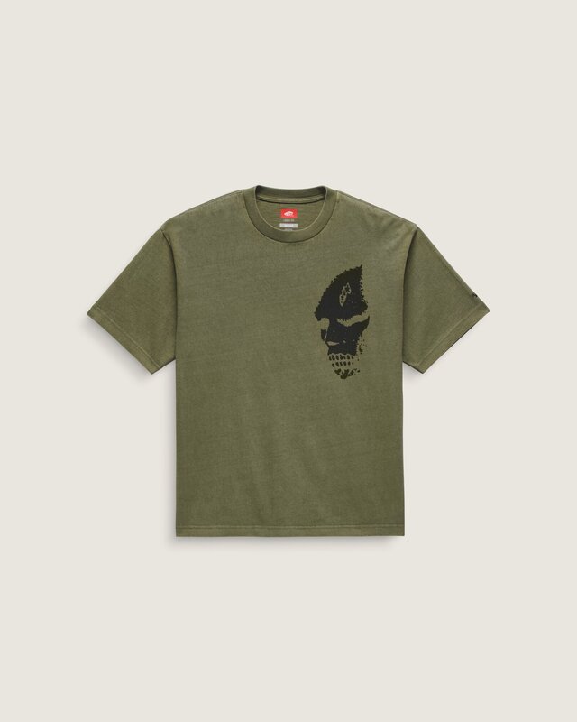 Camiseta Skate Mike G Skull Ss Tee Grape Leaf