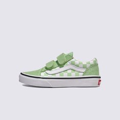 Ícone SideStripe™ para a próxima geração

O tênis Big Kids Old Skool V Checkerboard reduz o estilo original de 1977, trazendo a icônica Sidestripe™ e a silhueta de cano baixo para uma nova geração. Com a mesma construção durável e design inspirado no skate, tornou-se um favorito muito além do skate, combinando estilo e versatilidade para cada cenário e cenário.
