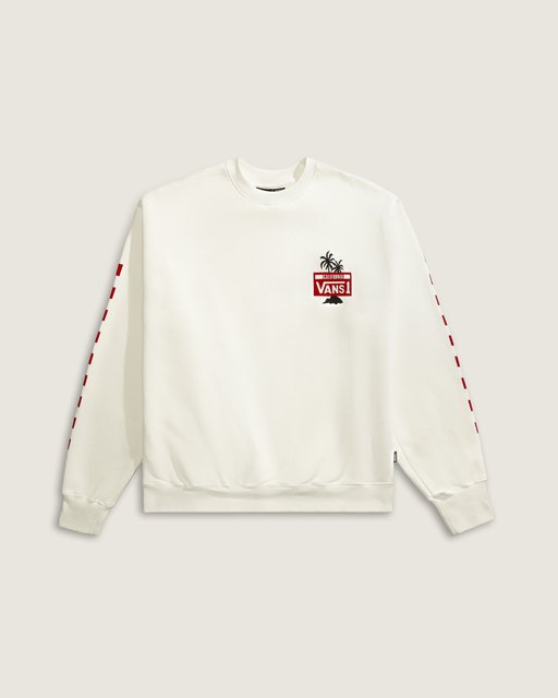 Moletom Knu Palms Crew Marshmallow | Vans