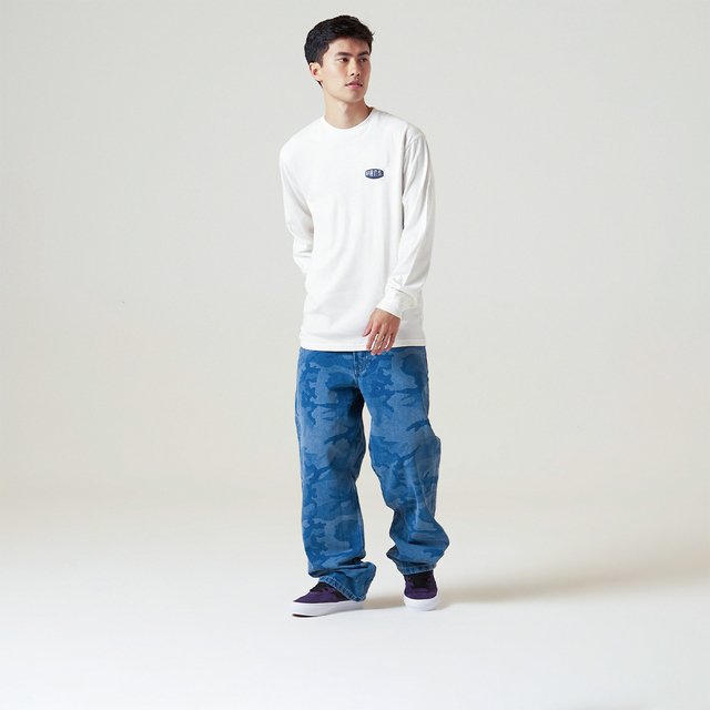 Camiseta Ls Raised Up Marshmallow