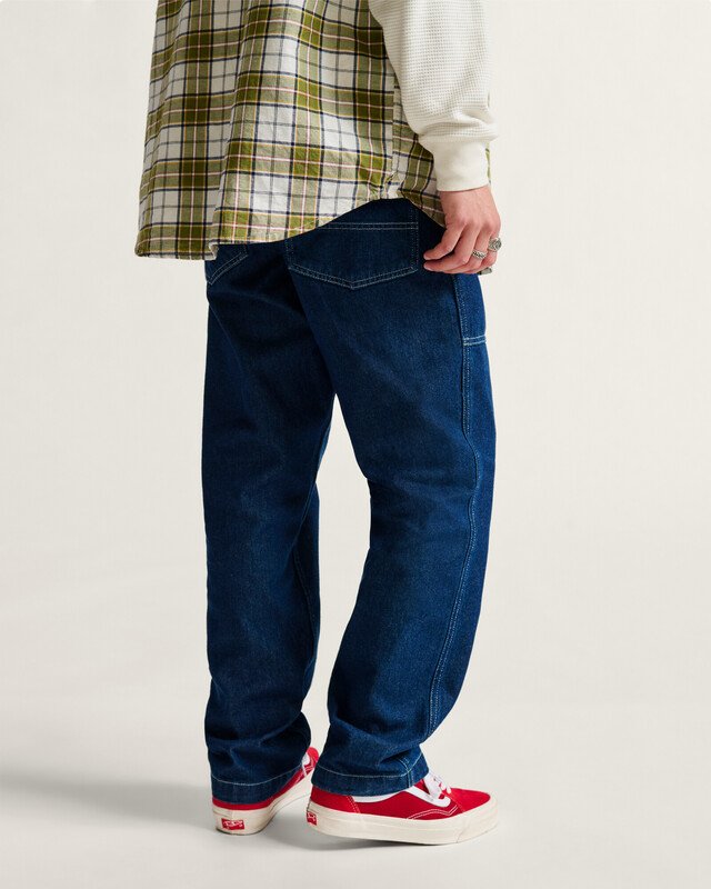 Calça Fatigue Loose Tapered Denim Lx Dark