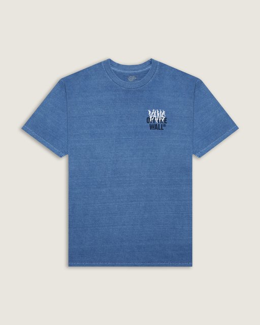 Camiseta Metal Wall Wash Ss Tranquil Blue Awall | Vans