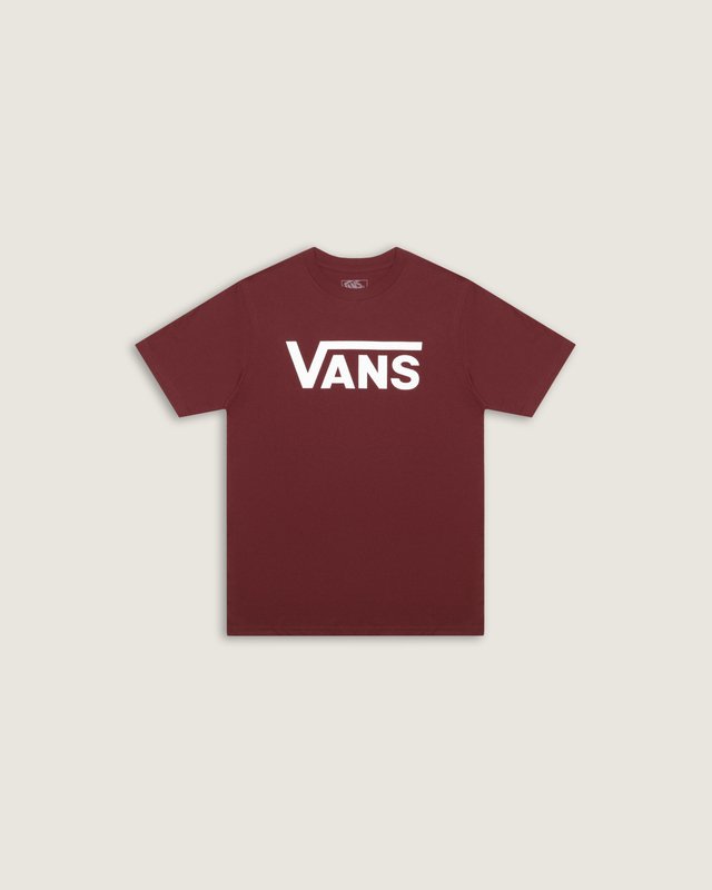 Camiseta Vans Classic Boys Ss Bordeaux Infantil