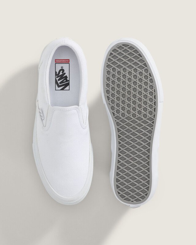 Tênis Skate Slip-On True White