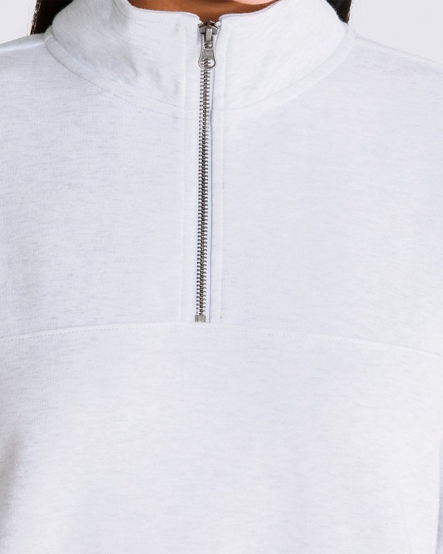 Moletom Elevated Double Knit Mock Neck Ultrarange Neo Vr3 White