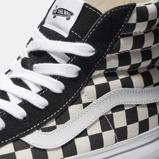 Tênis Sk8-Hi Premium Lx Checkerboard Black Off White