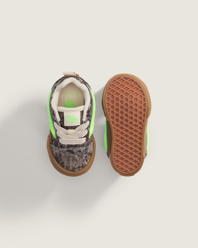 Tênis Knu Skool Camo Green Gecko Infantil