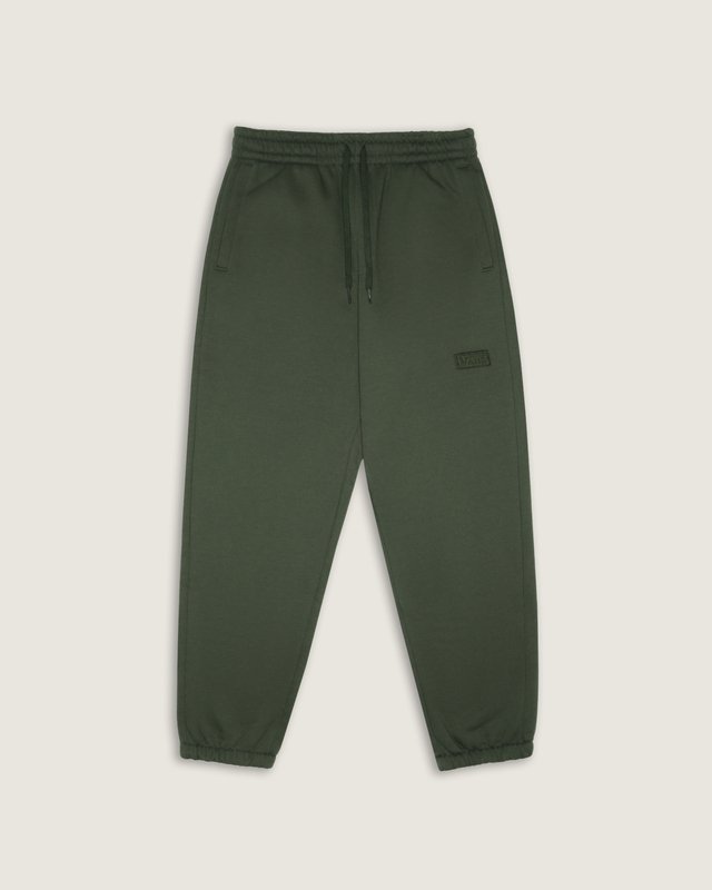 Calça Core Basic Relaxed Fleece Dried Kelp