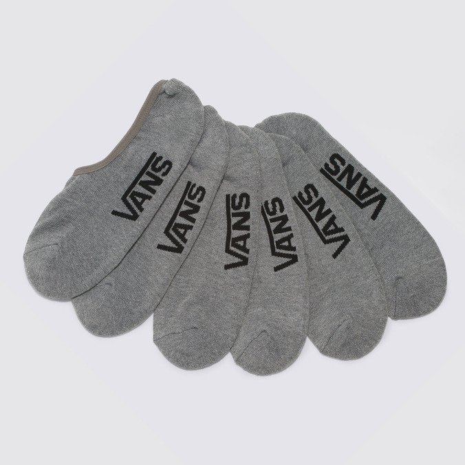 Meia Class Super No Show 41/45 Heather Grey (3 Pares)