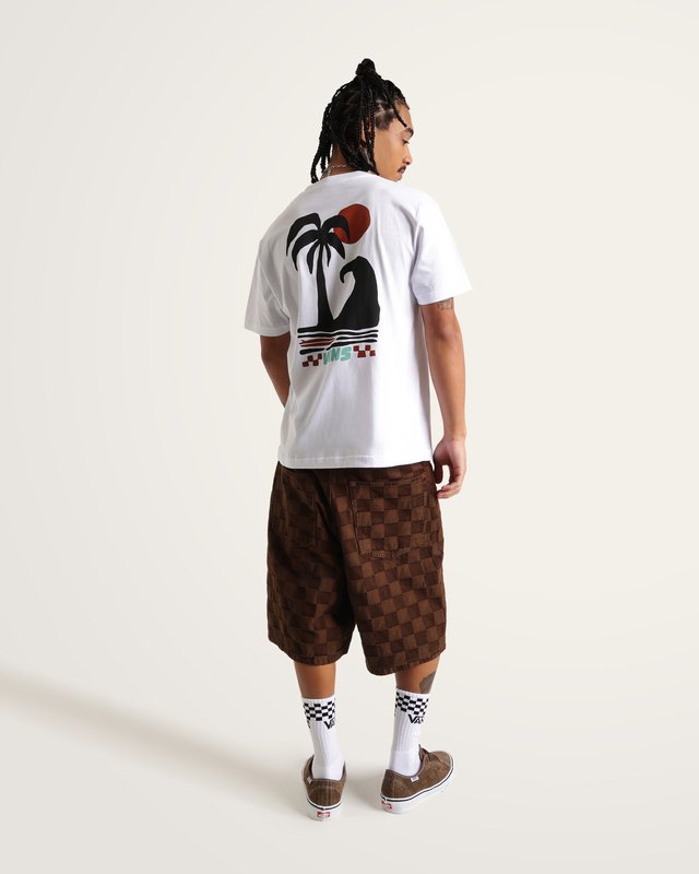 Camiseta Manga Curta Catch A Wave White