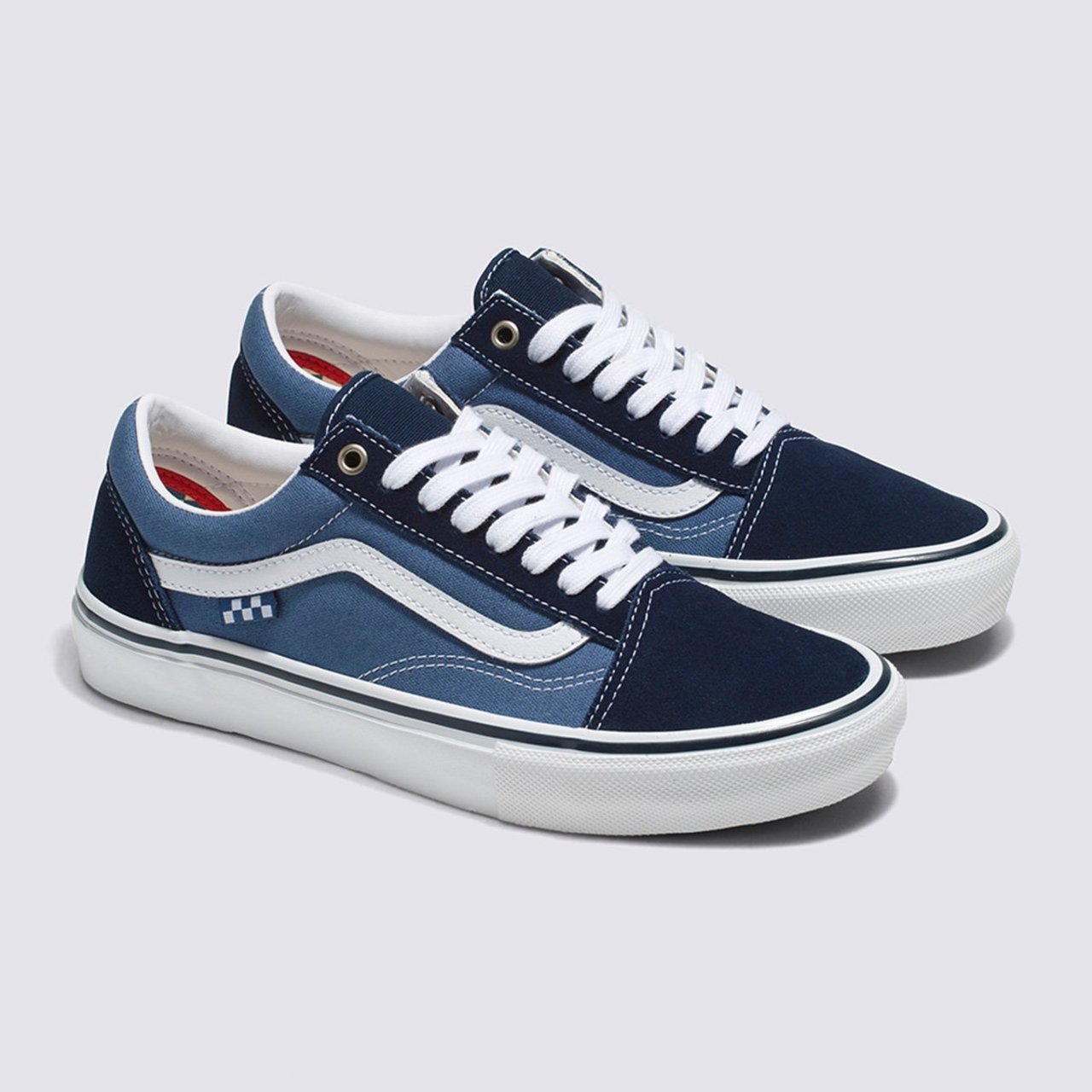 Tenis Skate Old Skool Navy White Vans