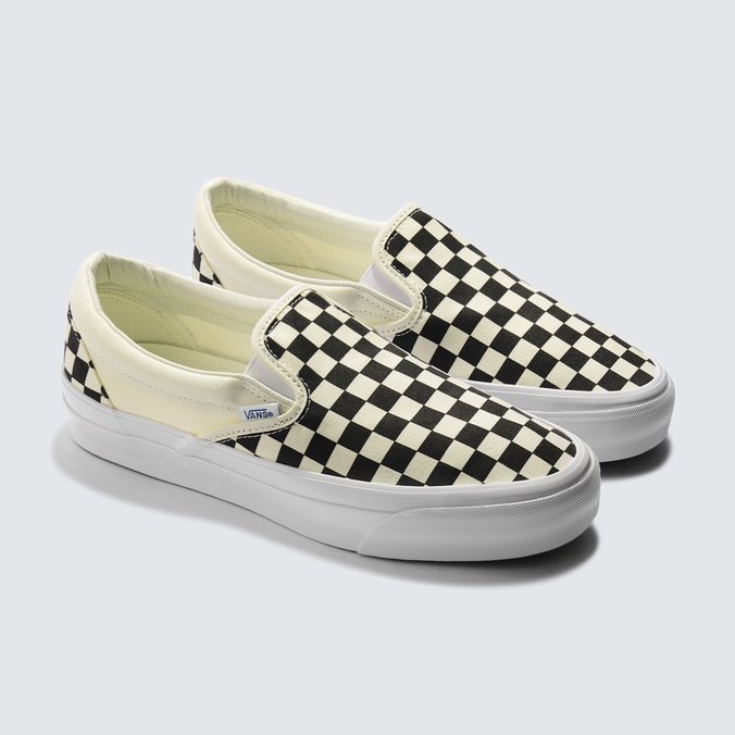 Tênis Slip-On Vlt Premium Black Off White