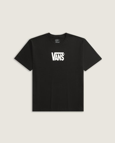 A Camiseta Manga Curta Stretch Logo Black apresenta estampa frontal em silk com o icônico logo VANS, construída em malha knit de algodão com modelagem classic fit que garante caimento regular e conforto durante o uso. Gola redonda e manga curta com barra reta reforçam a construção clean, enquanto o toque macio e a respirabilidade do tecido oferecem sensação leve. Um básico autêntico com assinatura reconhecível