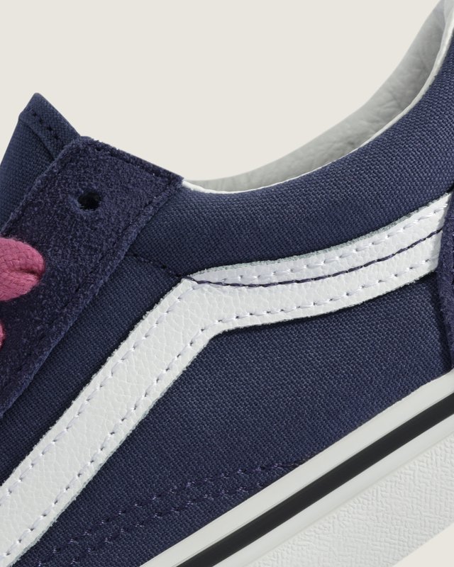 Tênis Old Skool Kids Duo Color Purple Pink Infantil