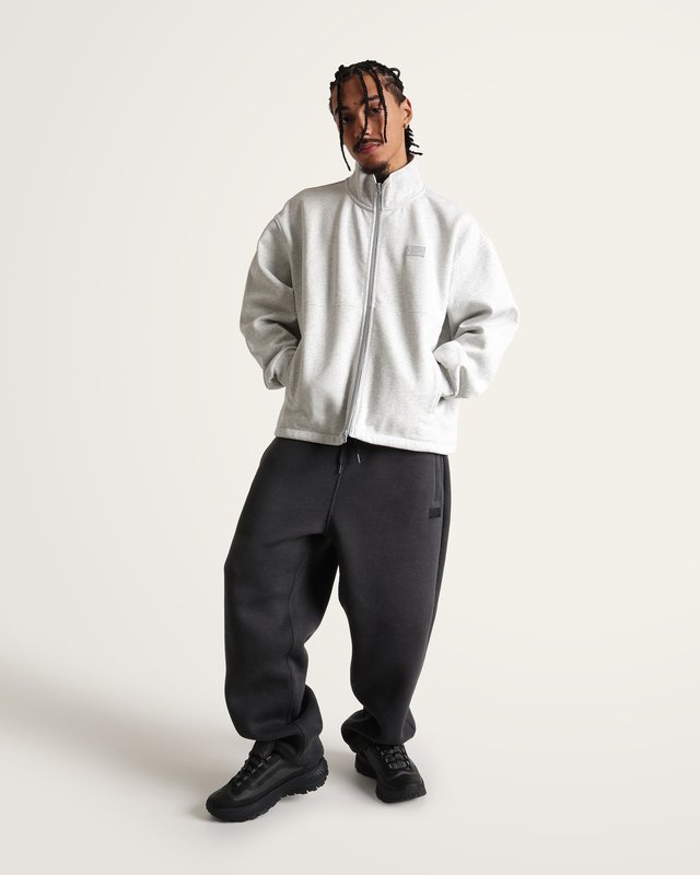 Calça Beam Straight Leg Sweatpant Charcoal Grey