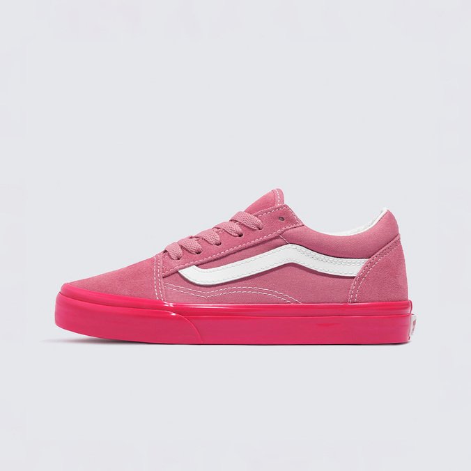Tênis Old Skool Infantil Glossy Sidewall Pink | Vans