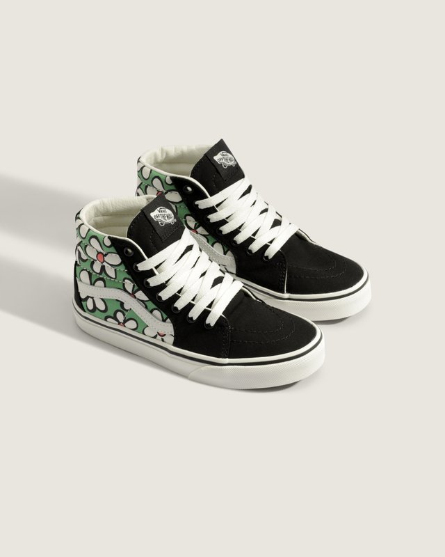 Tênis Sk8-Hi Painted Floral Vivid Verdant Infantil