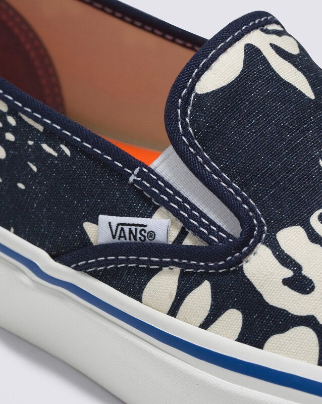Tênis Slip-On 48 Deck Dx Anaheim Factory Og Floral Navy